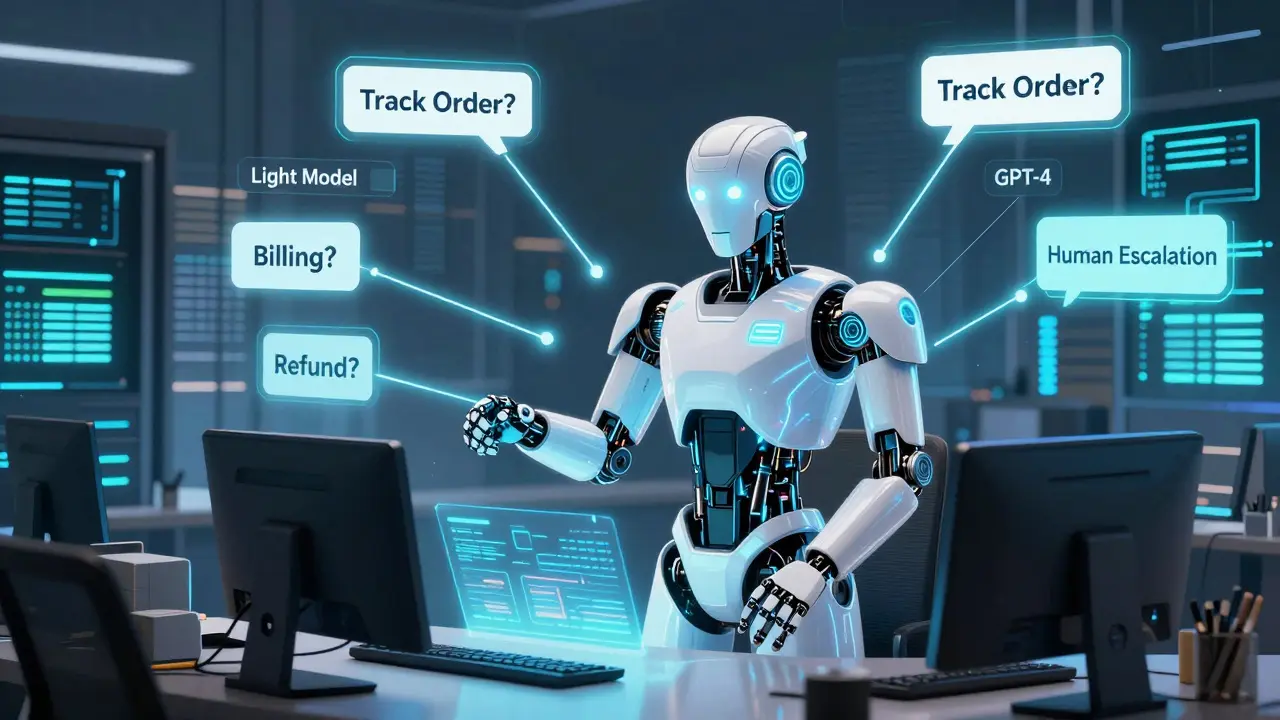 Customer Support Automation with LLMs: Routing, Answers, and Escalation