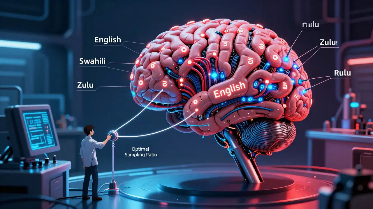 Scaling Multilingual Large Language Models: How Data Balance and Coverage Drive Performance