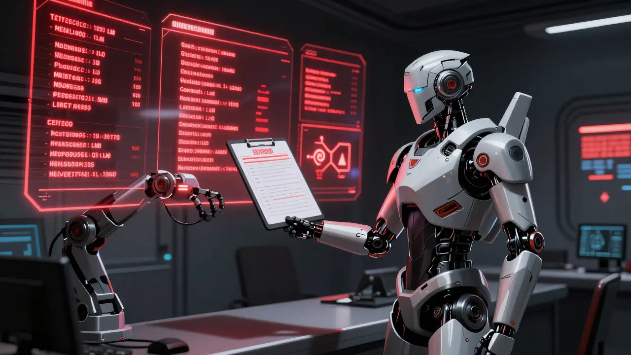 Secure Human Review Workflows for Sensitive LLM Outputs