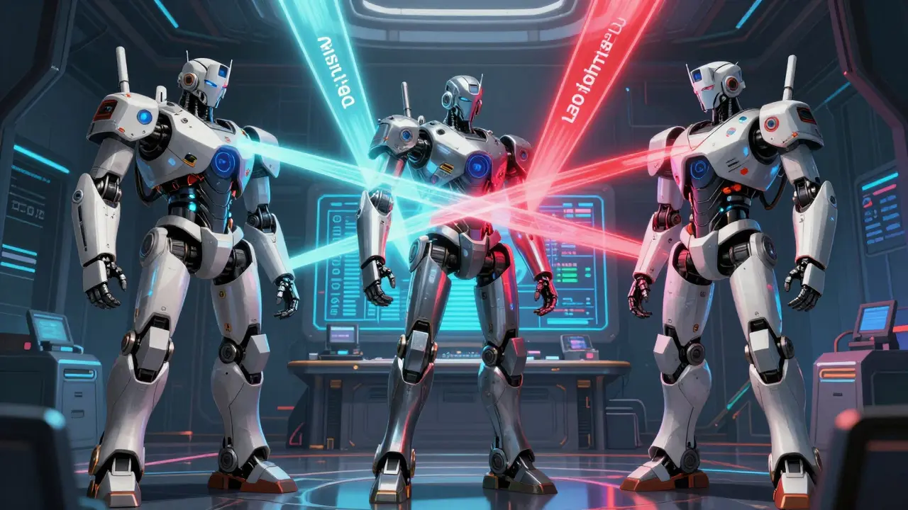 Ensembling Generative AI Models: Cross-Checking Outputs to Reduce Hallucinations