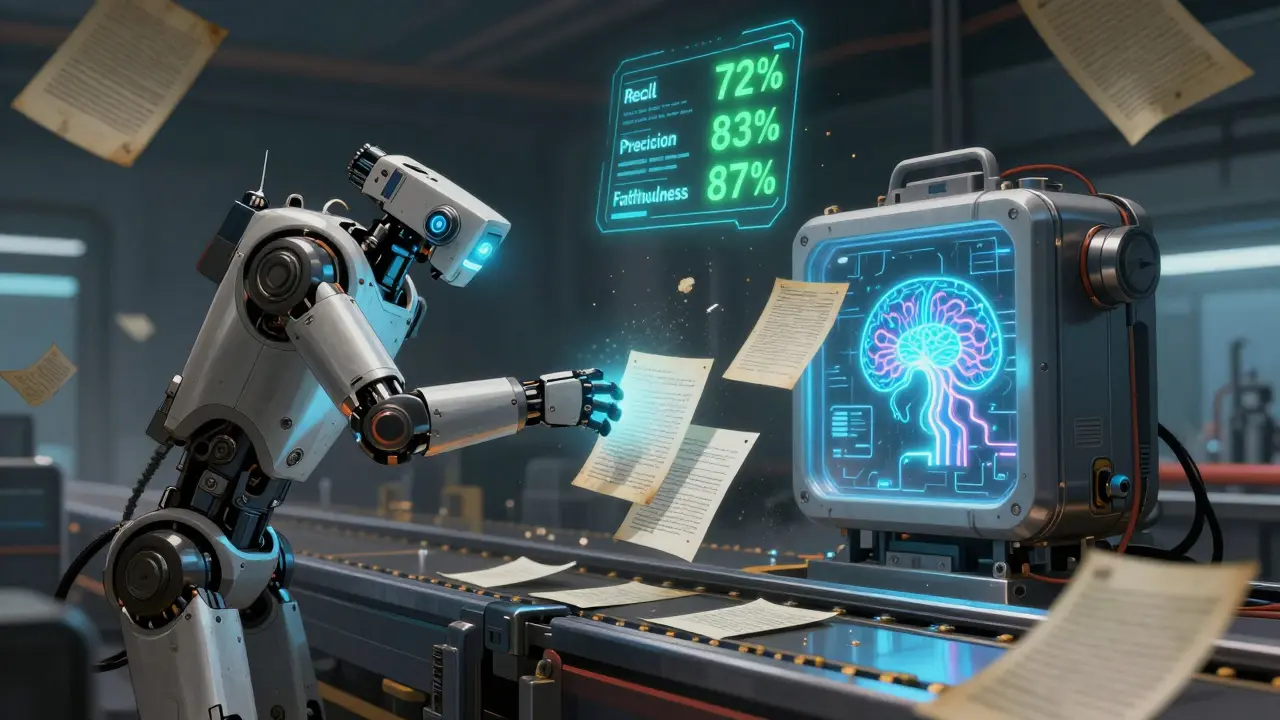 Evaluating RAG Pipelines: How Recall, Precision, and Faithfulness Shape LLM Accuracy