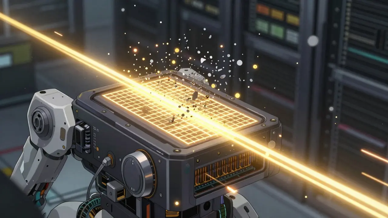 Robotic core filtering data streams to optimize context window size