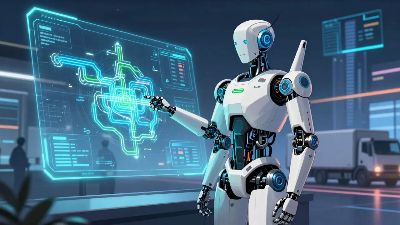 Generative AI in Logistics: Optimizing Routes, Handling Exceptions, and Automating Updates