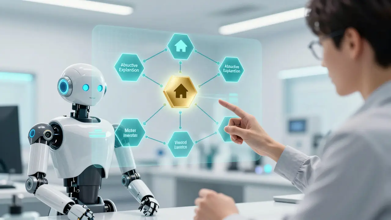 Human and android reviewing logical bias audit chart