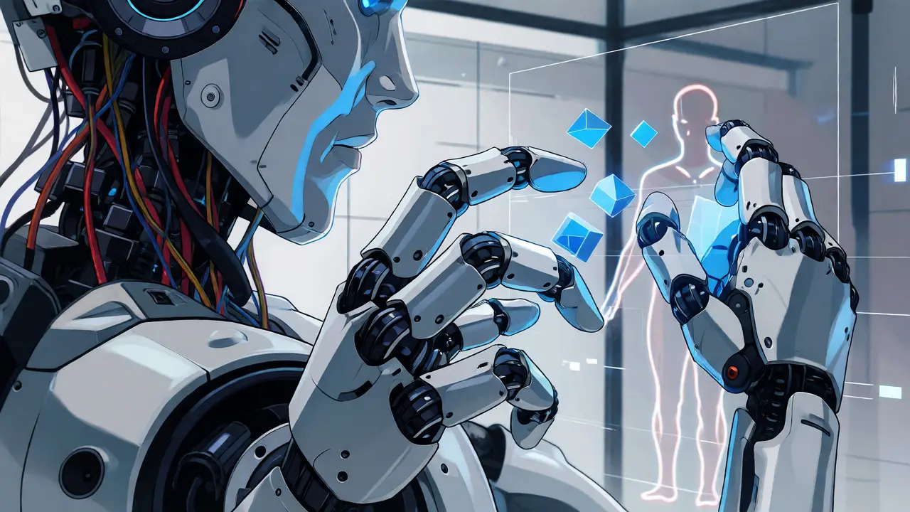Android analyzing human data patterns for bias in a lab setting.